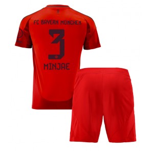 Bayern Munich Kim Min-jae #3 Domácí dres komplet pro Děti 2024-25 Krátkým Rukávem (+ Krátké kalhoty)
