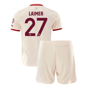 Bayern Munich Konrad Laimer #27 Alternativní dres komplet pro Děti 2024-25 Krátkým Rukávem (+ Krátké kalhoty)