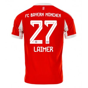 Bayern Munich Konrad Laimer #27 Domácí Dres 2025-26 Krátkým Rukávem