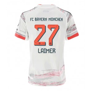Bayern Munich Konrad Laimer #27 Venkovní Dres pro Dámy 2025-26 Krátkým Rukávem Bayern Munich Konrad Laimer #27 Venkovní Dres pro Dámy 2025-26 Krátkým Rukávem