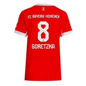 Bayern Munich Leon Goretzka #8 Domácí Dres pro Dámy 2025-26 Krátkým Rukávem