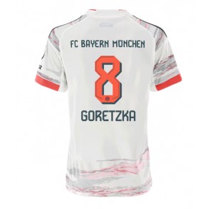 Bayern Munich Leon Goretzka #8 Venkovní Dres pro Dámy 2025-26 Krátkým Rukávem