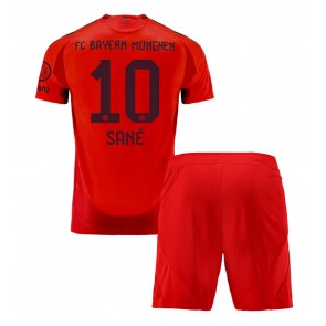 Bayern Munich Leroy Sane #10 Domácí dres komplet pro Děti 2024-25 Krátkým Rukávem (+ Krátké kalhoty)