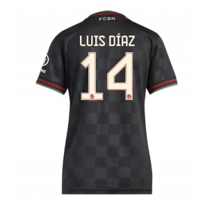 Bayern Munich Luis Diaz #14 Alternativní Dres pro Dámy 2025-26 Krátkým Rukávem