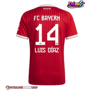 Bayern Munich Luis Diaz #14 Domácí Dres pro Dámy 2026-27 Krátkým Rukávem