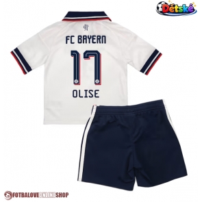 Bayern Munich Michael Olise #17 Venkovní dres komplet pro Děti 2026-27 Krátkým Rukávem (+ Krátké kalhoty)