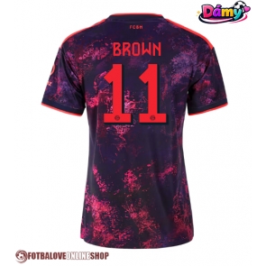 Bayern Munich Nathaniel Brown #11 Alternativní Dres pro Dámy 2026-27 Krátkým Rukávem