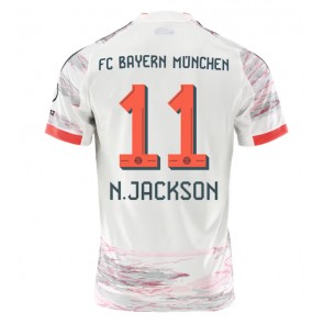 Bayern Munich Nicolas Jackson #11 Venkovní Dres 2025-26 Krátkým Rukávem