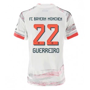 Bayern Munich Raphael Guerreiro #22 Venkovní Dres pro Dámy 2025-26 Krátkým Rukávem