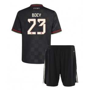 Bayern Munich Sacha Boey #23 Alternativní dres komplet pro Děti 2025-26 Krátkým Rukávem (+ Krátké kalhoty)