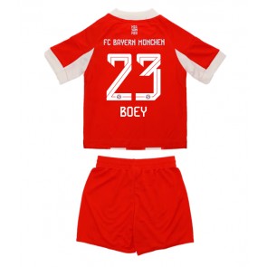 Bayern Munich Sacha Boey #23 Domácí dres komplet pro Děti 2025-26 Krátkým Rukávem (+ Krátké kalhoty)