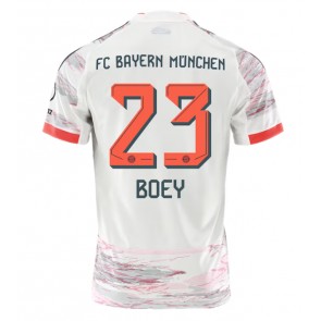 Bayern Munich Sacha Boey #23 Venkovní Dres 2025-26 Krátkým Rukávem