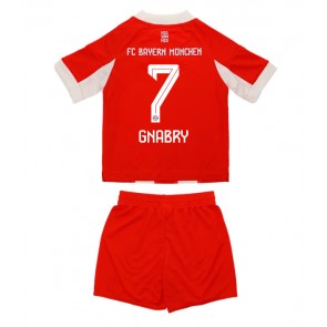 Bayern Munich Serge Gnabry #7 Domácí dres komplet pro Děti 2025-26 Krátkým Rukávem (+ Krátké kalhoty)