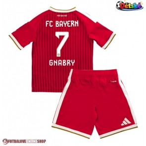Bayern Munich Serge Gnabry #7 Domácí dres komplet pro Děti 2026-27 Krátkým Rukávem (+ Krátké kalhoty)