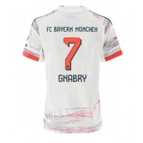 Bayern Munich Serge Gnabry #7 Venkovní Dres pro Dámy 2025-26 Krátkým Rukávem