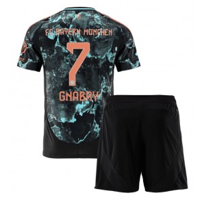 Bayern Munich Serge Gnabry #7 Venkovní dres komplet pro Děti 2024-25 Krátkým Rukávem (+ Krátké kalhoty)