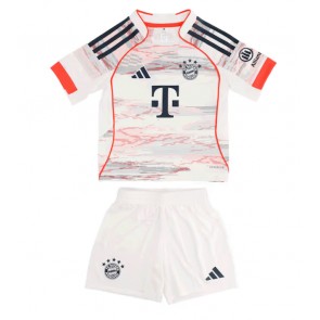 Bayern Munich Venkovní dres komplet pro Děti 2025-26 Krátkým Rukávem (+ Krátké kalhoty)