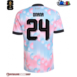 Belgie Amadou Onana #24 Venkovní Dres MS 2026 Krátkým Rukávem