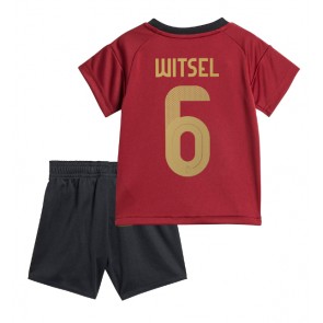 Belgie Axel Witsel #6 Domácí dres komplet pro Děti ME 2024 Krátkým Rukávem (+ Krátké kalhoty)