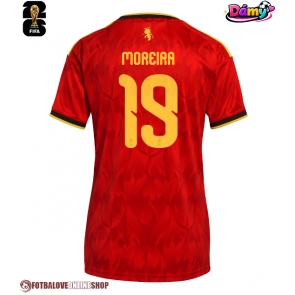 Belgie Diego Moreira #19 Domácí Dres pro Dámy MS 2026 Krátkým Rukávem