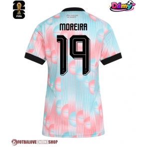 Belgie Diego Moreira #19 Venkovní Dres pro Dámy MS 2026 Krátkým Rukávem