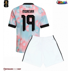 Belgie Diego Moreira #19 Venkovní dres komplet pro Děti MS 2026 Krátkým Rukávem (+ Krátké kalhoty)