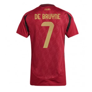 Belgie Kevin De Bruyne #7 Domácí Dres pro Dámy ME 2024 Krátkým Rukávem