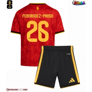Belgie Matias Fernandez-Pardo #26 Domácí dres komplet pro Děti MS 2026 Krátkým Rukávem (+ Krátké kalhoty)