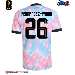 Belgie Matias Fernandez-Pardo #26 Venkovní Dres MS 2026 Krátkým Rukávem