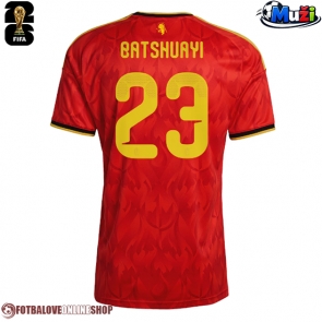 Belgie Michy Batshuayi #23 Domácí Dres MS 2026 Krátkým Rukávem