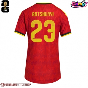 Belgie Michy Batshuayi #23 Domácí Dres pro Dámy MS 2026 Krátkým Rukávem