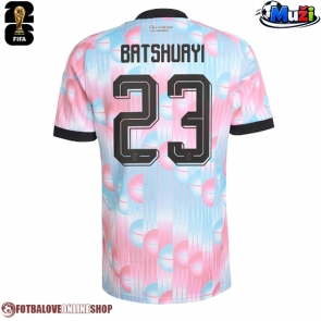 Belgie Michy Batshuayi #23 Venkovní Dres MS 2026 Krátkým Rukávem