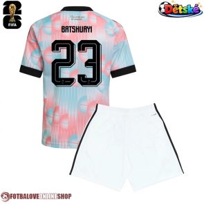 Belgie Michy Batshuayi #23 Venkovní dres komplet pro Děti MS 2026 Krátkým Rukávem (+ Krátké kalhoty)