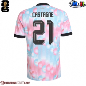 Belgie Timothy Castagne #21 Venkovní Dres MS 2026 Krátkým Rukávem