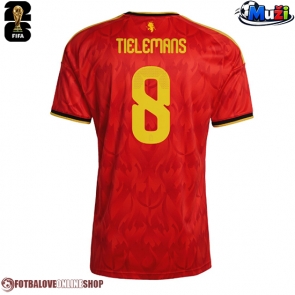 Belgie Youri Tielemans #8 Domácí Dres MS 2026 Krátkým Rukávem