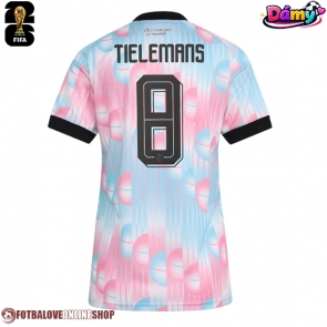 Belgie Youri Tielemans #8 Venkovní Dres pro Dámy MS 2026 Krátkým Rukávem