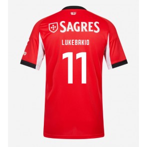 Benfica Dodi Lukebakio #11 Domácí Dres 2025-26 Krátkým Rukávem Benfica Dodi Lukebakio #11 Domácí Dres 2025-26 Krátkým Rukávem
