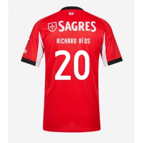 Benfica Richard Rios #20 Domácí Dres 2025-26 Krátkým Rukávem Benfica Richard Rios #20 Domácí Dres 2025-26 Krátkým Rukávem