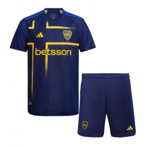 Boca Juniors Alternativní dres komplet pro Děti 2024-25 Krátkým Rukávem (+ Krátké kalhoty)