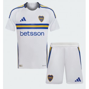 Boca Juniors Venkovní dres komplet pro Děti 2024-25 Krátkým Rukávem (+ Krátké kalhoty)