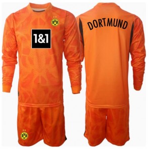 Borussia Dortmund Brankář Alternativní dres komplet pro Děti 2024-25 Dlouhým Rukávem (+ Krátké kalhoty)