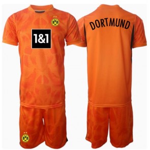 Borussia Dortmund Brankář Alternativní dres komplet pro Děti 2024-25 Krátkým Rukávem (+ Krátké kalhoty)