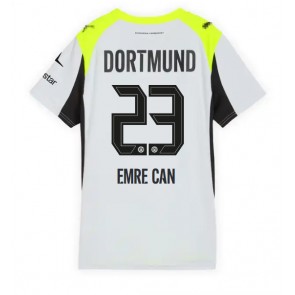 Borussia Dortmund Emre Can #23 Venkovní Dres pro Dámy 2025-26 Krátkým Rukávem Borussia Dortmund Emre Can #23 Venkovní Dres pro Dámy 2025-26 Krátkým Rukávem