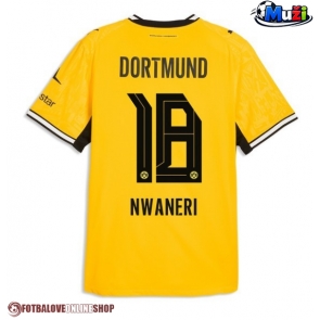 Borussia Dortmund Ethan Nwaneri #18 Domácí Dres 2026-27 Krátkým Rukávem