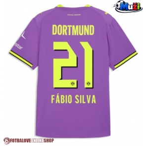Borussia Dortmund Fabio Silva #21 Alternativní Dres 2026-27 Krátkým Rukávem