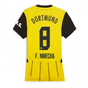Borussia Dortmund Felix Nmecha #8 Domácí Dres pro Dámy 2024-25 Krátkým Rukávem