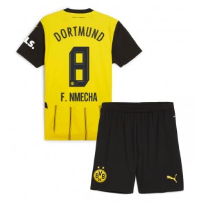 Borussia Dortmund Felix Nmecha #8 Domácí dres komplet pro Děti 2024-25 Krátkým Rukávem (+ Krátké kalhoty)