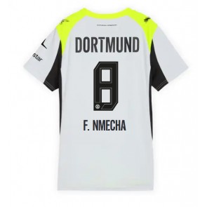 Borussia Dortmund Felix Nmecha #8 Venkovní Dres pro Dámy 2025-26 Krátkým Rukávem