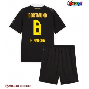 Borussia Dortmund Felix Nmecha #8 Venkovní dres komplet pro Děti 2026-27 Krátkým Rukávem (+ Krátké kalhoty)