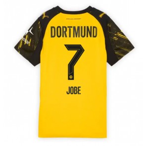 Borussia Dortmund Jobe Bellingham #7 Domácí Dres pro Dámy 2025-26 Krátkým Rukávem Borussia Dortmund Jobe Bellingham #7 Domácí Dres pro Dámy 2025-26 Krátkým Rukávem